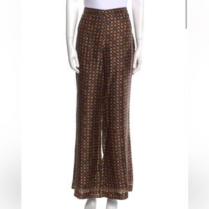 Sandro printed wide leg Pants